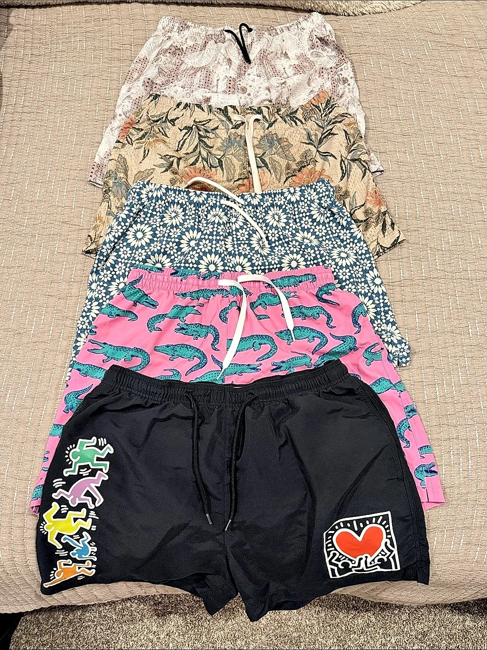 5 Shorts/Swim Trunks (all Medium)